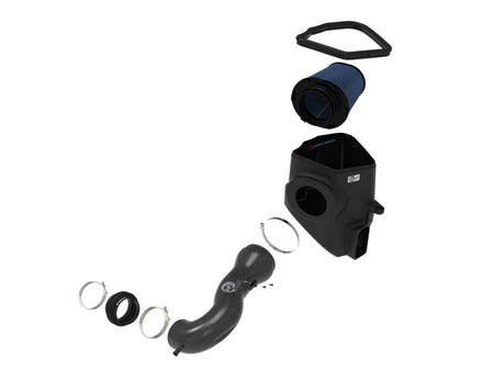 aFe 19 - 20 GM Trucks 5.3L/6.2L Track Series Carbon Fiber Cold Air Intake System With Pro 5R Filters - CPC Performance