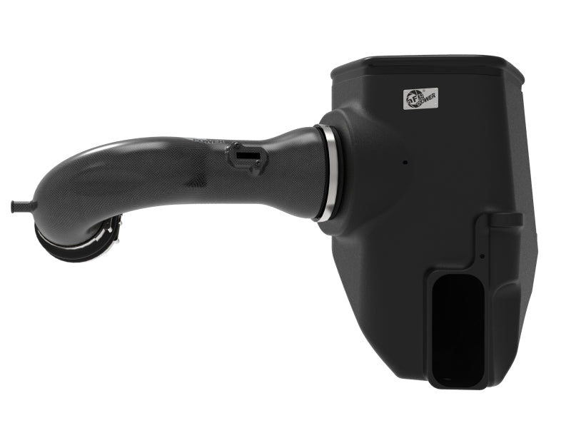 aFe 19 - 20 GM Trucks 5.3L/6.2L Track Series Carbon Fiber Cold Air Intake System With Pro 5R Filters - CPC Performance