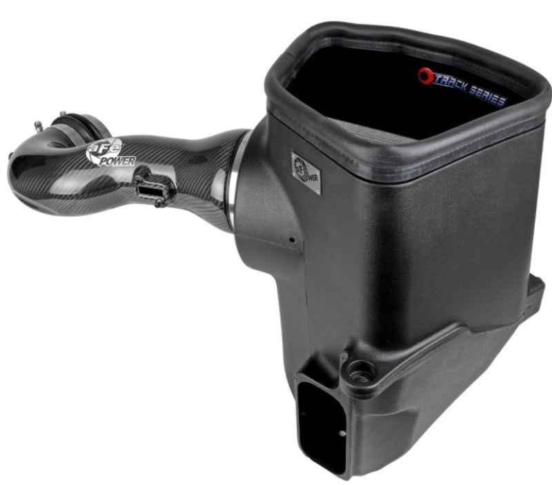 aFe 19 - 21 GM Trucks 5.3L/6.2L Track Series Carbon Fiber Cold Air Intake System W/ Pro Dry S Filters - CPC Performance