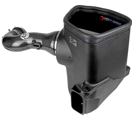 aFe 19 - 21 GM Trucks 5.3L/6.2L Track Series Carbon Fiber Cold Air Intake System W/ Pro Dry S Filters - CPC Performance
