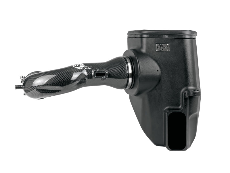 aFe 19 - 21 GM Trucks 5.3L/6.2L Track Series Carbon Fiber Cold Air Intake System W/ Pro Dry S Filters - CPC Performance