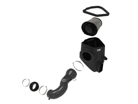 aFe 19 - 21 GM Trucks 5.3L/6.2L Track Series Carbon Fiber Cold Air Intake System W/ Pro Dry S Filters - CPC Performance