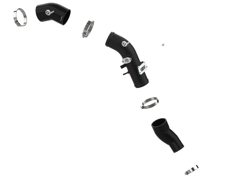 aFe 19-22 Hyundai Veloster N L4 2.0L (t) BladeRunner 2-3/4in Aluminum Cold Charge Pipe - Black - CPC Performance