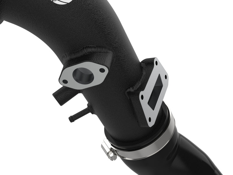 aFe 19-22 Hyundai Veloster N L4 2.0L (t) BladeRunner 2-3/4in Aluminum Cold Charge Pipe - Black - CPC Performance