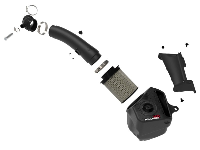 aFe 20 - 21 Jeep Wrangler (JL) V6 - 3.0L (td) Momentum HD Cold Air Intake System w/ Pro GUARD 7 Media - CPC Performance