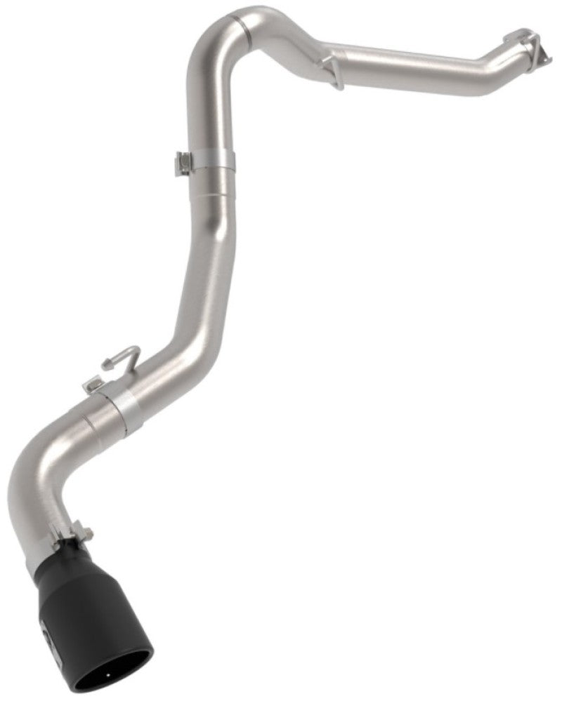 aFe 2021+ Jeep Gladiator V6 - 3.0L (td) Vulcan Series 3in 304 SS DPF - Back Exhaust System - Black Tip - CPC Performance