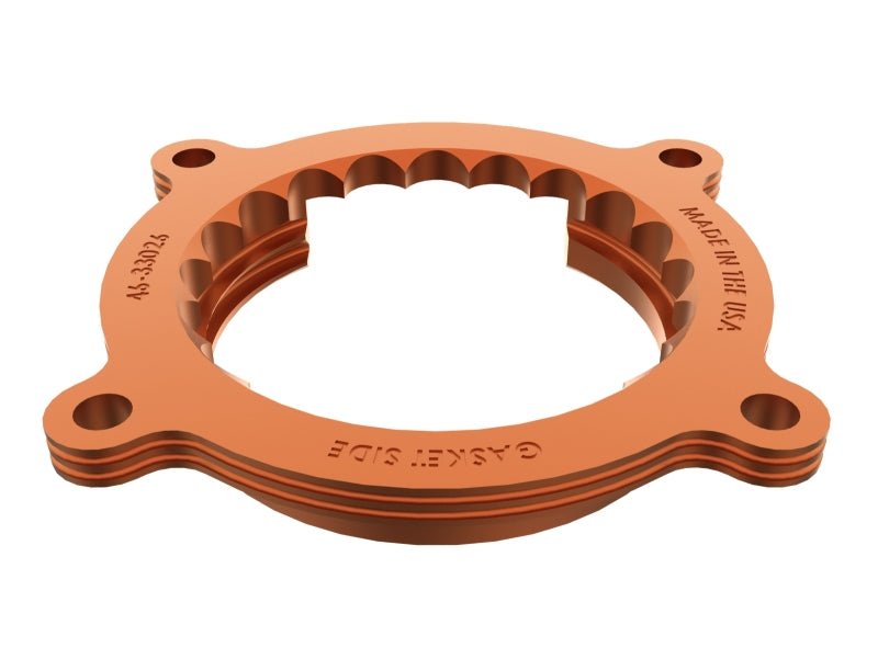 aFe 2024 Ford Mustang GT/ 2024 Ford Mustang Dark Horse V8 5.0L Silver Bullet Throttle Body Spacer - CPC Performance