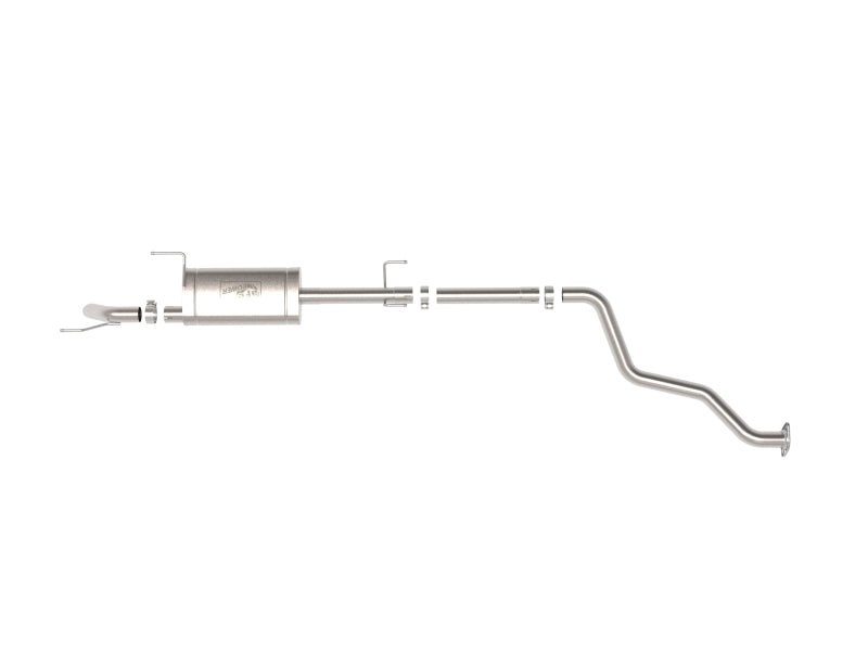 aFe 2024 Toyota Tacoma L4 - 2.4L ROCK BASHER 2.5in 409 Stainless Steel Cat - Back Exhaust System - CPC Performance