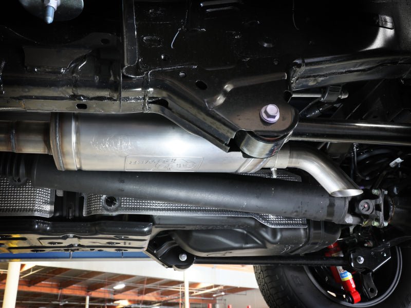 aFe 2024 Toyota Tacoma L4 - 2.4L ROCK BASHER 2.5in 409 Stainless Steel Cat - Back Exhaust System - CPC Performance