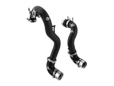 AFE 21-22 Ford Bronco L4-2.3L (t) BladeRunner Alum Hot/Cold Charge Pipe Kit - Black - CPC Performance