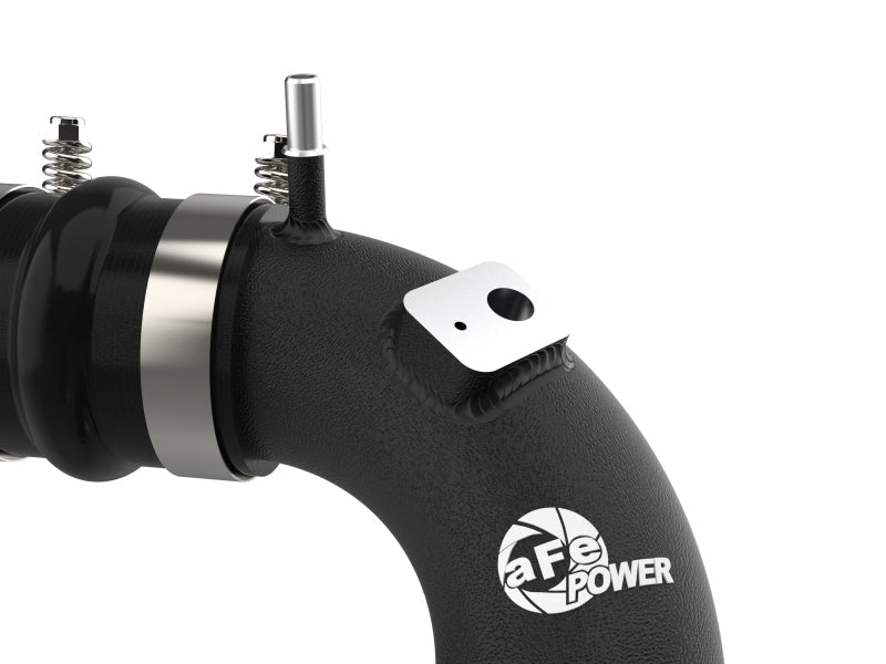 AFE 21-22 Ford Bronco L4-2.3L (t) BladeRunner Alum Hot/Cold Charge Pipe Kit - Black - CPC Performance