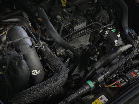 AFE 21-22 Ford Bronco L4-2.3L (t) BladeRunner Alum Hot/Cold Charge Pipe Kit - Black - CPC Performance