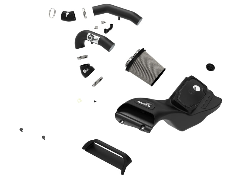 aFe 21 - 22 Ford F - 150 Raptor V6 - 3.5L(tt) Momentum XP Cold Air Intake System Blk w/ Pro Dry S Filter - CPC Performance