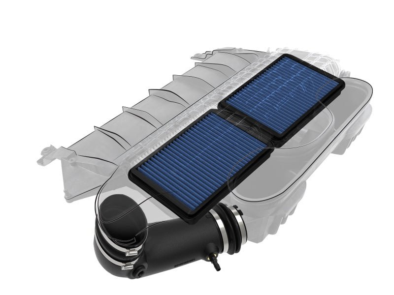 aFe 21 - 23 Ram 1500 TRX HEMI V8 6.2L (sc) Super Stock Induction System w/ Pro 5R Filters - CPC Performance