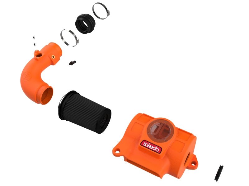 aFe 22 - 23 Toyota GR86 / Subaru BRZ Takeda Momentum Pro 5R Orange Edition Cold Air Intake System - CPC Performance