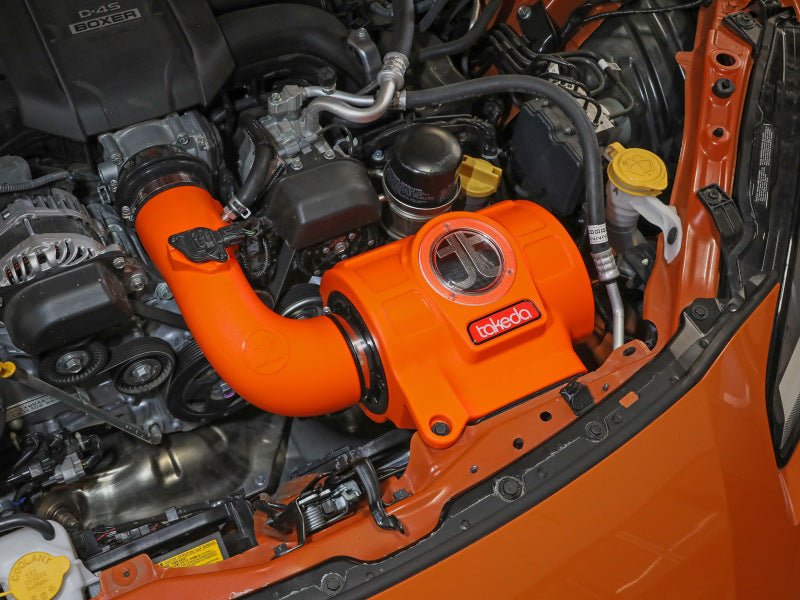 aFe 22 - 23 Toyota GR86 / Subaru BRZ Takeda Momentum Pro 5R Orange Edition Cold Air Intake System - CPC Performance
