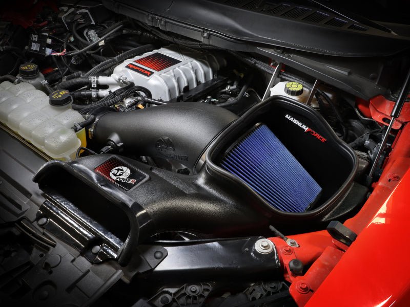aFe 23 - 24 Ford F - 150 Raptor R FORCE Stage 2 Cold Air Intake System w/ Pro 5R Filter - CPC Performance