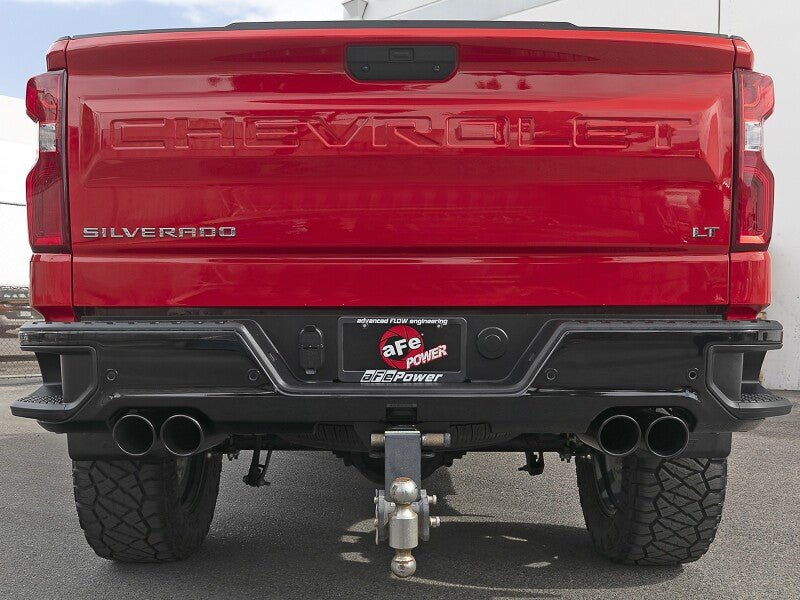 aFe 23 - 24 GM Trucks L6 - 3.0L (td) LZ0 Vulcan Series 3in 304 SS DPF - Back Exhaust System w/ Black Tip - CPC Performance