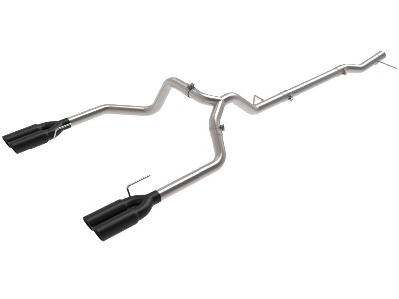 aFe 23 - 24 GM Trucks L6 - 3.0L (td) LZ0 Vulcan Series 3in 304 SS DPF - Back Exhaust System w/ Black Tip - CPC Performance