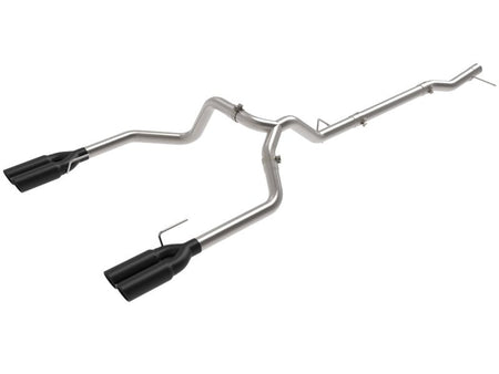 aFe 23 - 24 GM Trucks L6 - 3.0L (td) LZ0 Vulcan Series 3in 304 SS DPF - Back Exhaust System w/ Black Tip - CPC Performance