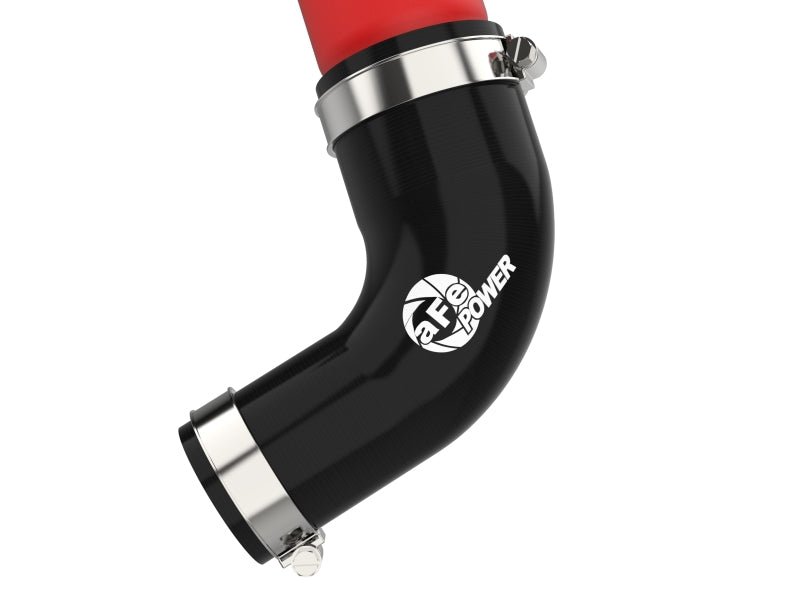aFe 23-24 Toyota Sequoia V6-3.4L Hybrid BladeRunner 2.5in Aluminum Hot Charge Pipe - Red - CPC Performance