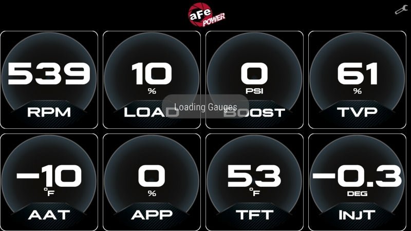 aFe AGD Advanced Gauge Display Digital 5.5in Monitor 08 - 18 Dodge/RAM/Ford/GM Diesel Trucks - CPC Performance
