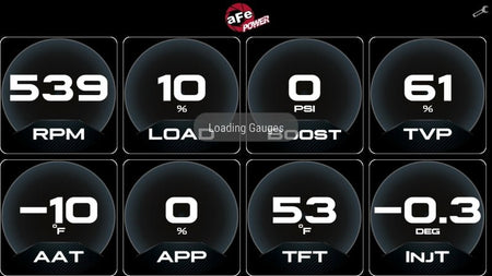 aFe AGD Advanced Gauge Display Digital 5.5in Monitor 08 - 18 Dodge/RAM/Ford/GM Diesel Trucks - CPC Performance
