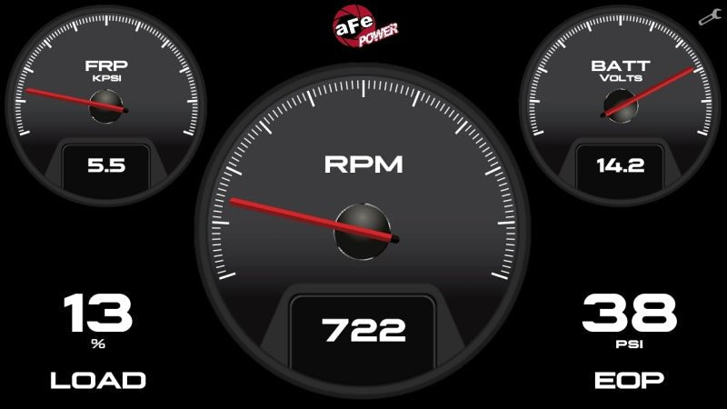 aFe AGD Advanced Gauge Display Digital 5.5in Monitor 08 - 18 Dodge/RAM/Ford/GM Diesel Trucks - CPC Performance