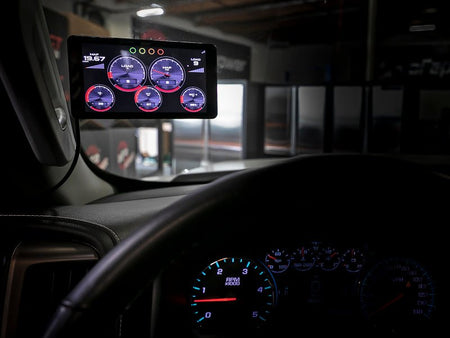 aFe AGD Advanced Gauge Display Digital 5.5in Monitor 08 - 18 Dodge/RAM/Ford/GM Diesel Trucks - CPC Performance