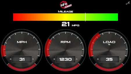 aFe AGD Advanced Gauge Display Digital 5.5in Monitor 08 - 18 Dodge/RAM/Ford/GM Diesel Trucks - CPC Performance