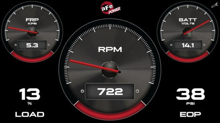 aFe AGD Advanced Gauge Display Digital 5.5in Monitor 08 - 18 Dodge/RAM/Ford/GM Diesel Trucks - CPC Performance