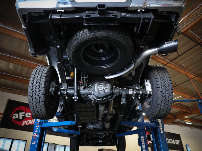 aFe Apollo GT Series 3 - 1/2in 409 SS Axle - Back Exhaust 17 - 20 Ford F - 250/F - 350 Polished Tip No Muffler - CPC Performance