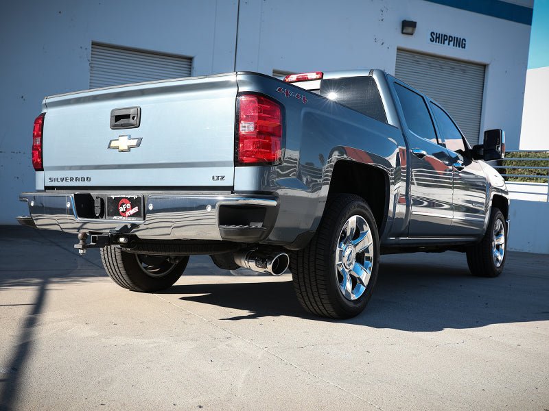 aFe Apollo GT Series 4in 409SS Cat Back Exh System Polished Tip 14 - 18GM Silverado 1500 V8 - 6.2L - CPC Performance