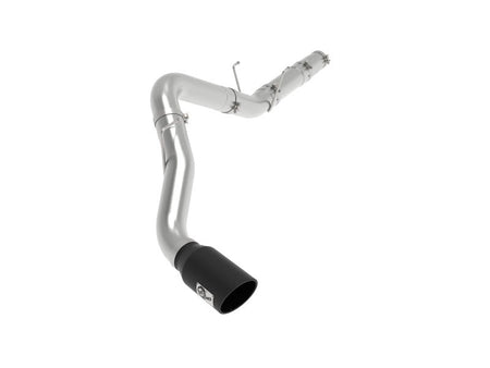 aFe ATLAS 5in DPF - Back Alum Steel Exhaust System w/ Black Tip 19 - 20 Ram Diesel Trucks L6 - 6.7L (td) - CPC Performance