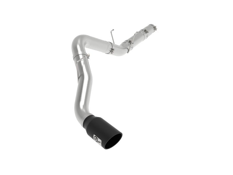 aFe ATLAS 5in DPF - Back Alum Steel Exhaust System w/ Black Tip 19 - 20 Ram Diesel Trucks L6 - 6.7L (td) - CPC Performance