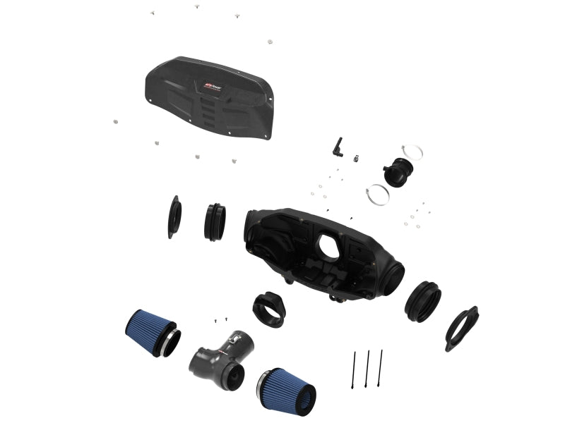 aFe Black Series Carbon Fiber Pro 5R Air Intake System 2020 Chevrolet Corvette C8 V8 6.2L - CPC Performance