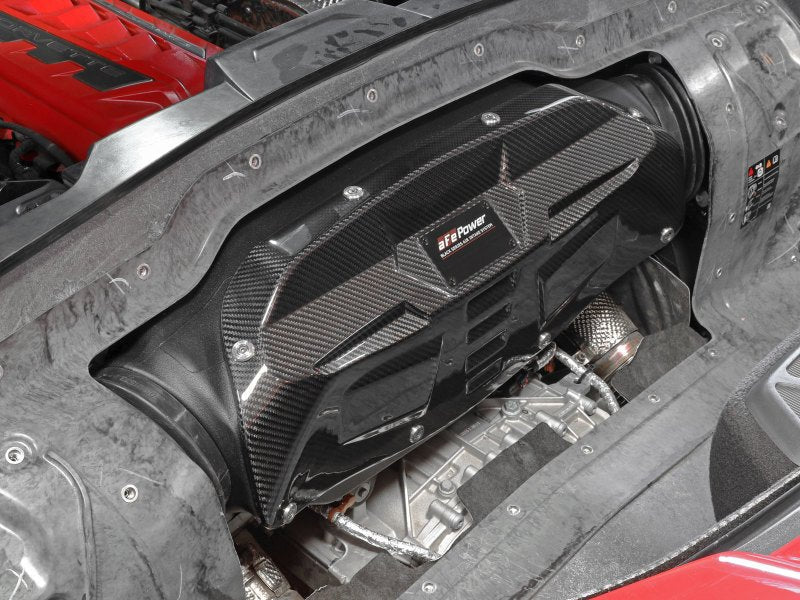 aFe Black Series Carbon Fiber Pro 5R Air Intake System 2020 Chevrolet Corvette C8 V8 6.2L - CPC Performance