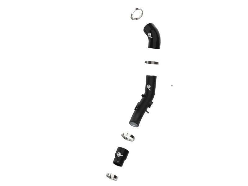 aFe BladeRunner 2-1/2 IN Aluminum Cold Charge Pipe Black 17-20 Hyundai Elantra GT L4-1.6L (t) - CPC Performance