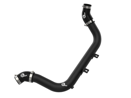 aFe BladeRunner 2-1/4 IN Aluminum Hot Charge Pipe Black 17-20 Hyundai Elantra GT L4-1.6L (t) - CPC Performance