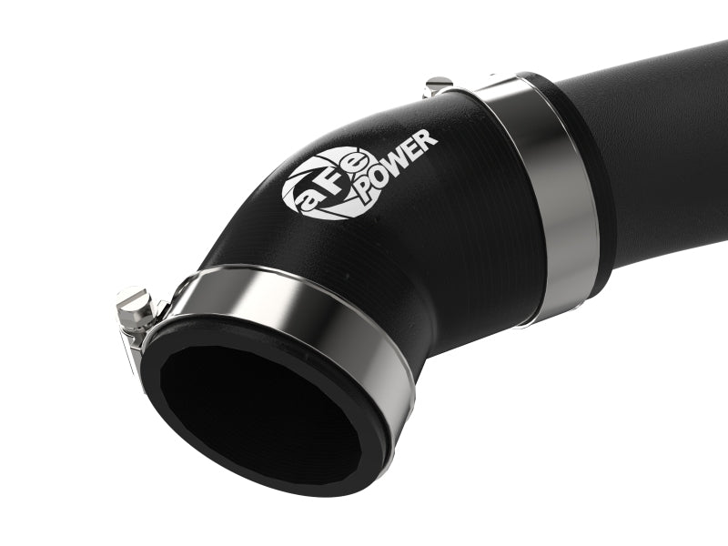 aFe BladeRunner 2-1/4 IN Aluminum Hot Charge Pipe Black 17-20 Hyundai Elantra GT L4-1.6L (t) - CPC Performance