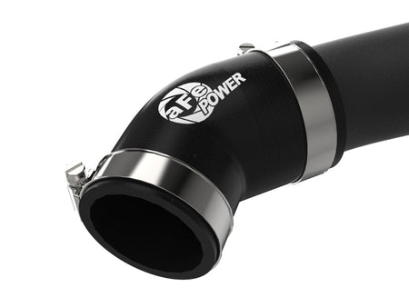 aFe BladeRunner 2-1/4 IN Aluminum Hot Charge Pipe Black 17-20 Hyundai Elantra GT L4-1.6L (t) - CPC Performance