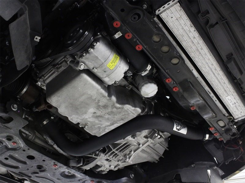 aFe Bladerunner 2.5in Intercooler Hot and Cold Side Tubes, 13 - 14 Ford Focus ST 2.0L (t) *Black* - CPC Performance