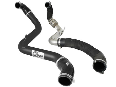 aFe Bladerunner 2.5in Intercooler Hot Side Tubes, 13 - 14 Ford Focus ST 2.0L (t) *Black* - CPC Performance