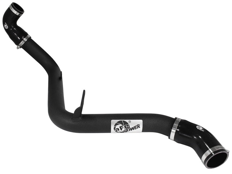 aFe Bladerunner 2.5in Intercooler Hot Side Tubes, 13 - 14 Ford Focus ST 2.0L (t) *Black* - CPC Performance