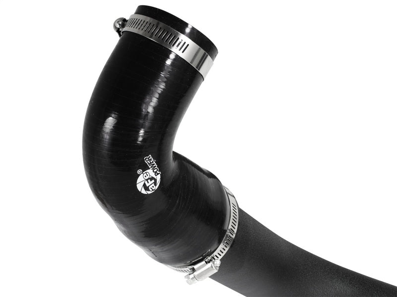 aFe Bladerunner 2.5in Intercooler Hot Side Tubes, 13 - 14 Ford Focus ST 2.0L (t) *Black* - CPC Performance