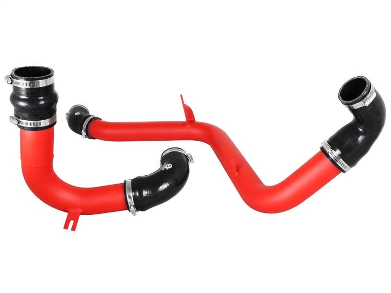 aFe BladeRunner 2.5in Red Intercooler Tubes Hot and Cold Side 12 - 16 Ford Focus ST 2.0L (t) - CPC Performance