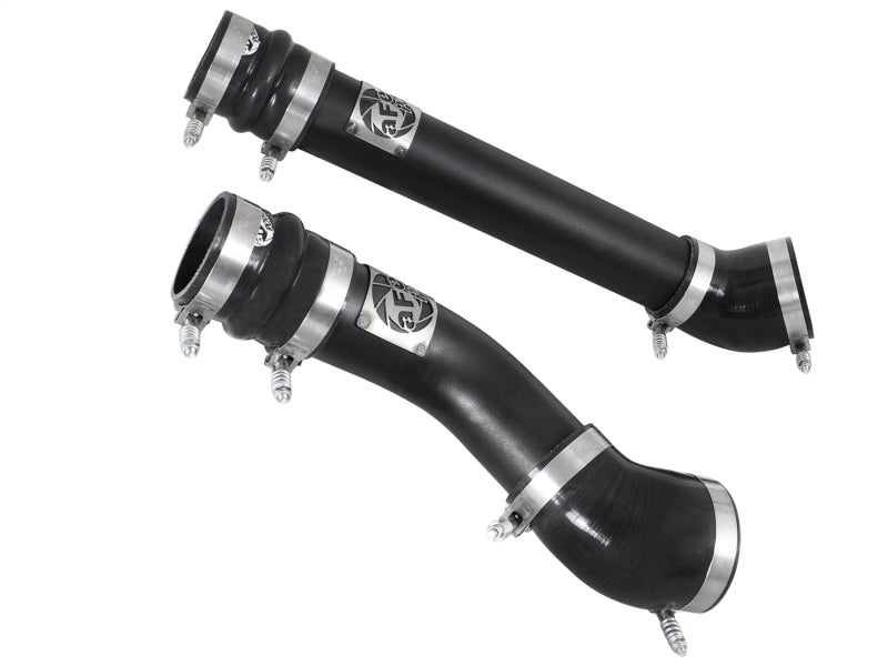 aFe Bladerunner 3 inch Black Intercooler Hot and Cold Side Tubes Dodge Diesel Trucks 94 - 02 L6 - 5.9 - CPC Performance