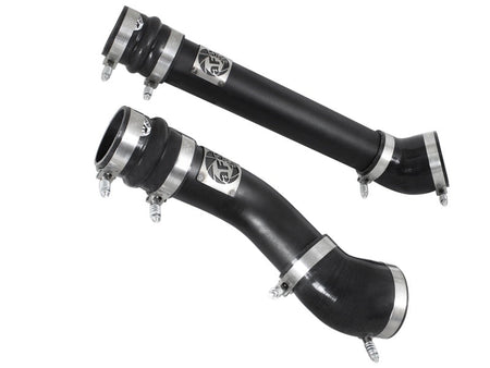 aFe Bladerunner 3 inch Black Intercooler Hot and Cold Side Tubes Dodge Diesel Trucks 94 - 02 L6 - 5.9 - CPC Performance