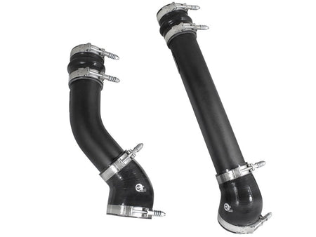 aFe Bladerunner 3 inch Black Intercooler Hot and Cold Side Tubes Dodge Diesel Trucks 94 - 02 L6 - 5.9 - CPC Performance