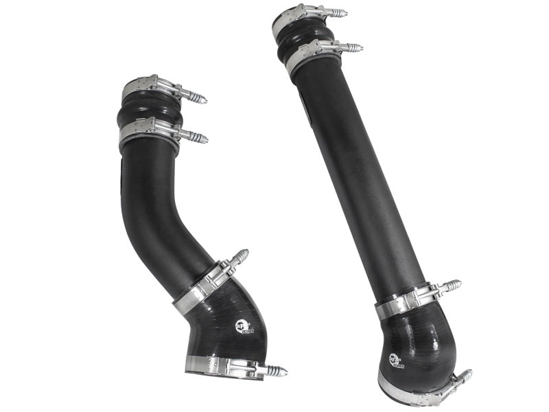 aFe Bladerunner 3 inch Black Intercooler Hot and Cold Side Tubes Dodge Diesel Trucks 94 - 02 L6 - 5.9 - CPC Performance